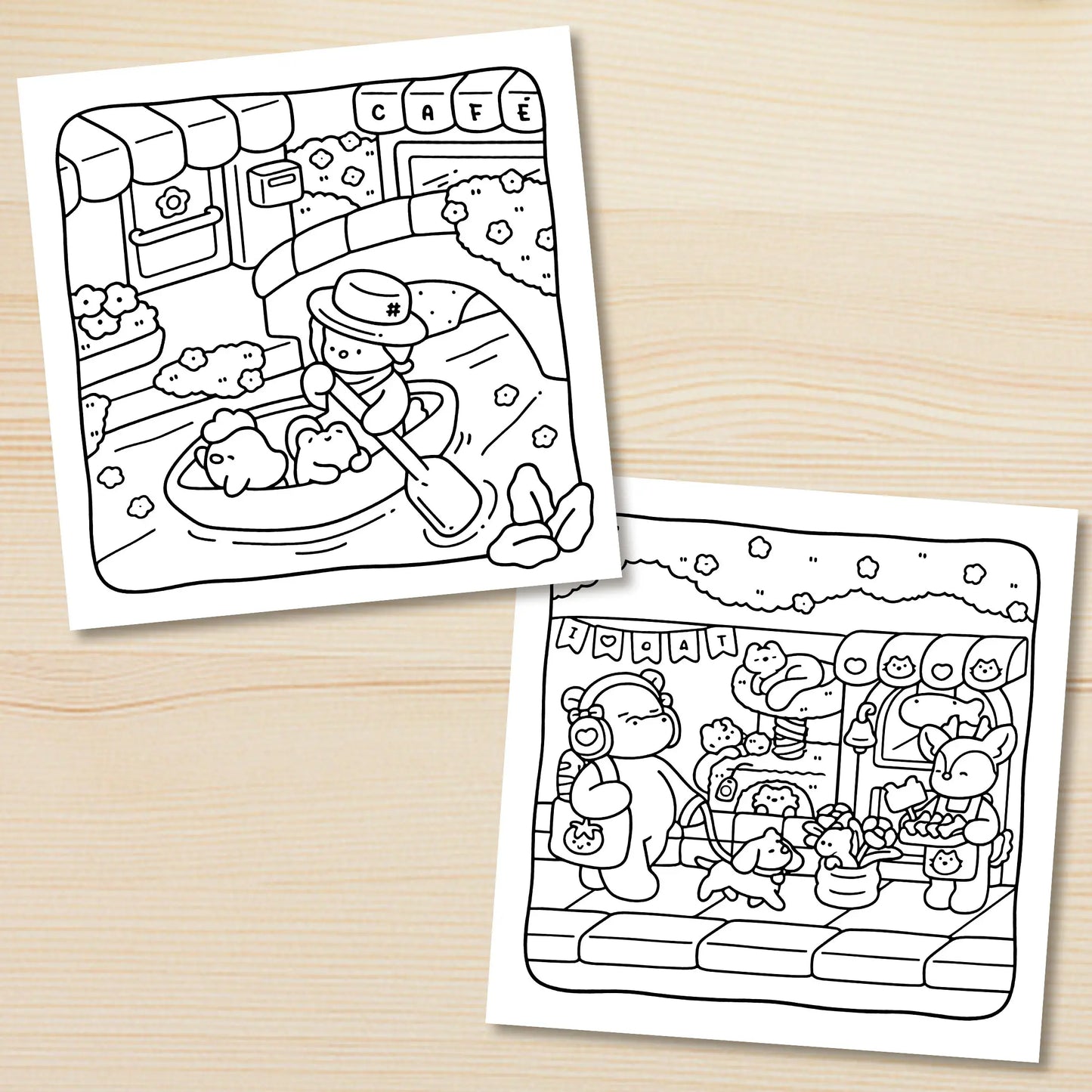 CALM DAYS Bold-easy Patterns Coloring Book