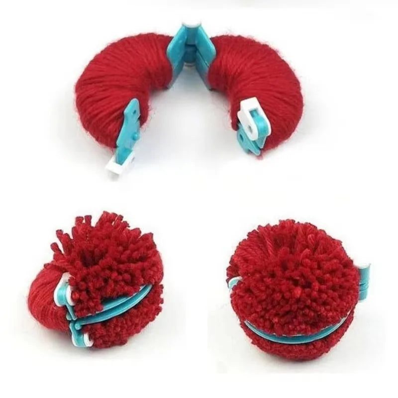 1Set 4 Sizes DIY Sewing Tools Pompon Set