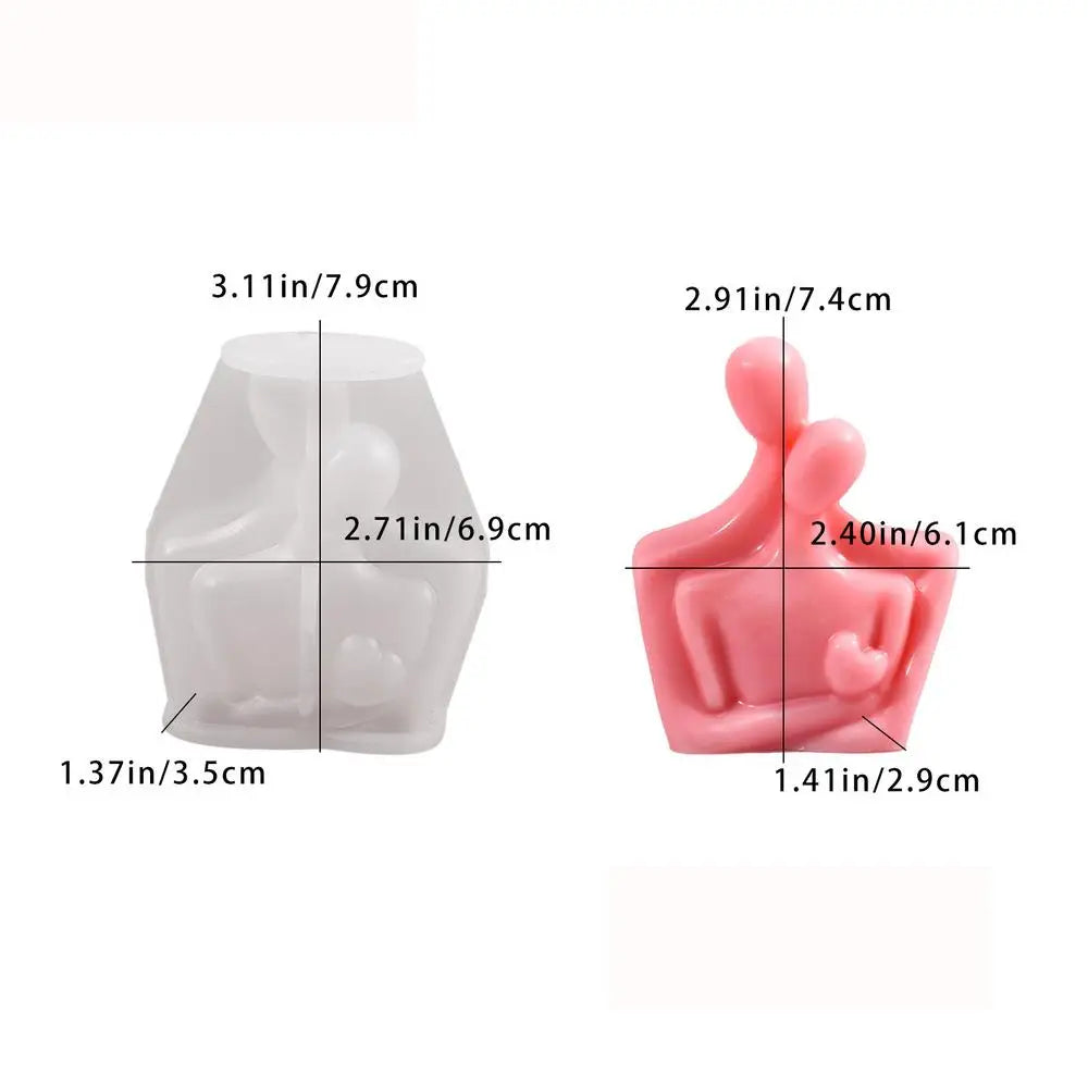 Couple Candle Mold