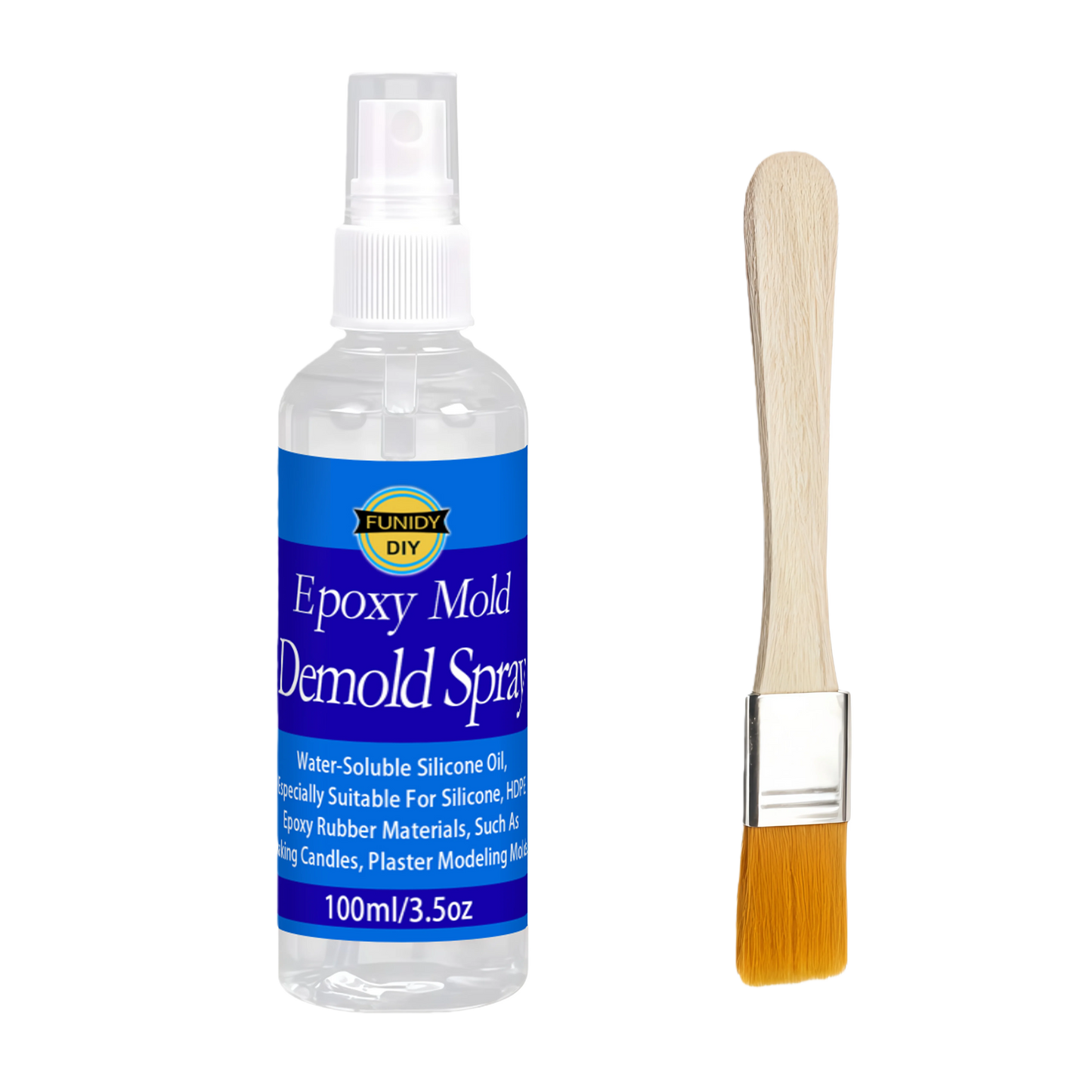 3.5oz Epoxy Mold Demold Spray for candle making