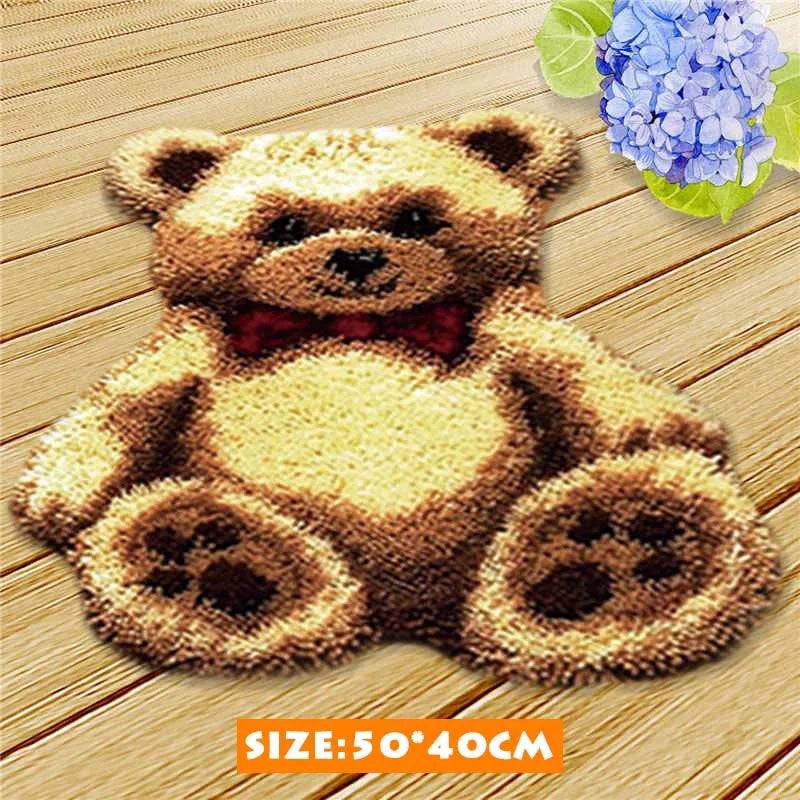 Cartoon Animal Cushion Latch Hook