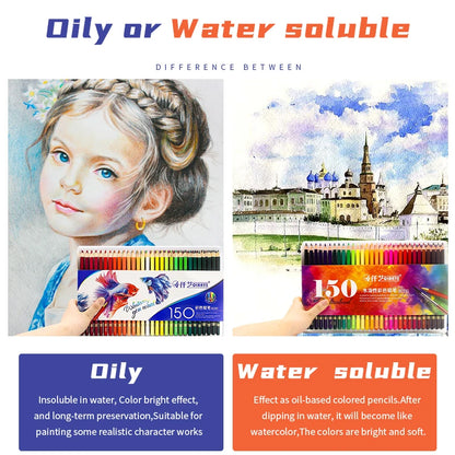 48/120/160/150/180 Professional Oil Color Pencil