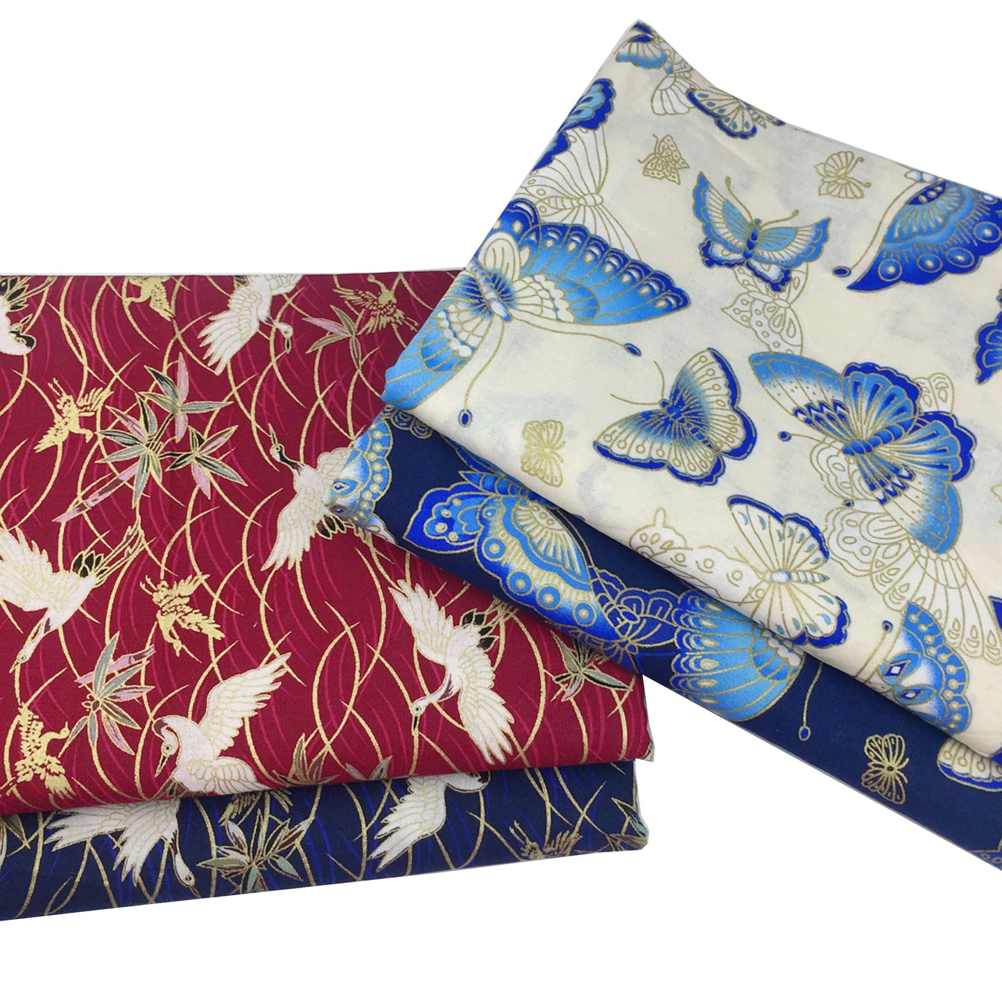 Bronzed Flower Pattern Fabric