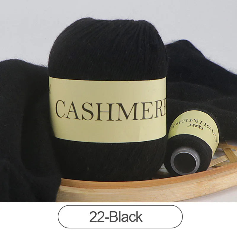 QJH 50+20g Cashmere Yarn for Knitting