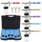 2017 OPHIR New 6 PCS of Different Colour Dual Action Airbrush Set Kit