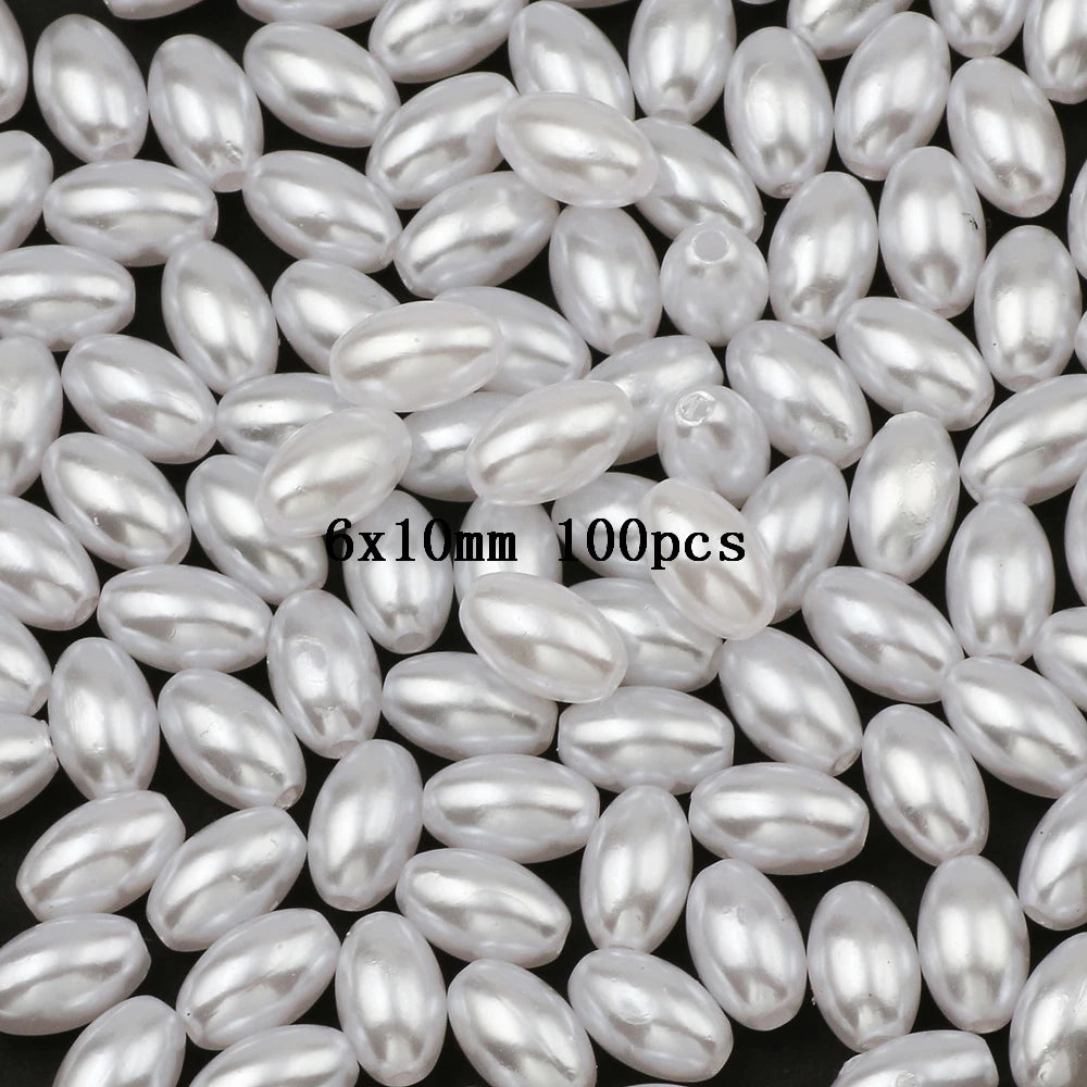 Cheap Accessories Mixed Water Droplets Shape Imitation Pearls