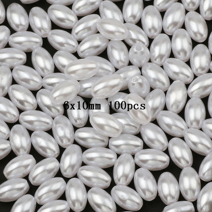 Cheap Accessories Mixed Water Droplets Shape Imitation Pearls