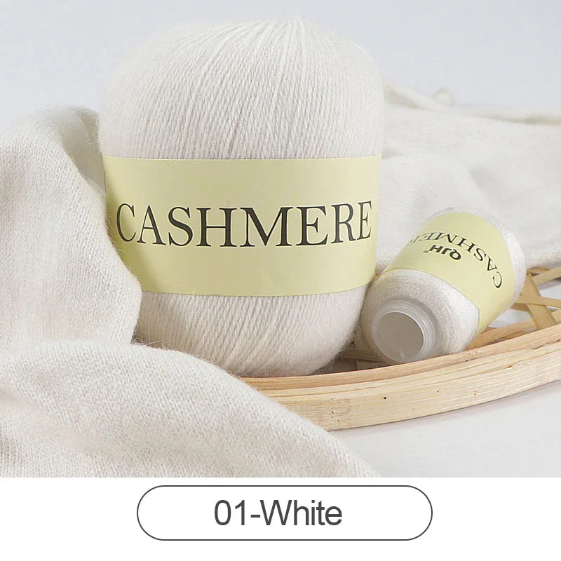 QJH 50+20g Cashmere Yarn for Knitting