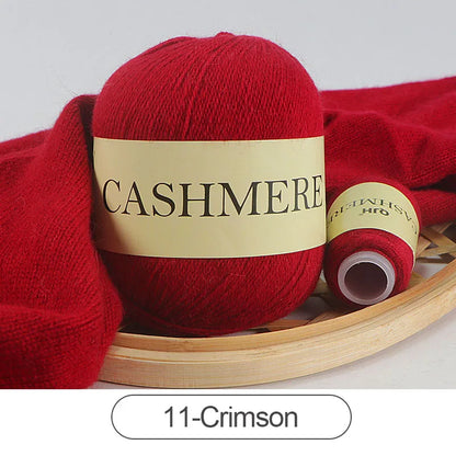 QJH 50+20g Cashmere Yarn for Knitting