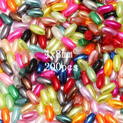 Cheap Accessories Mixed Water Droplets Shape Imitation Pearls