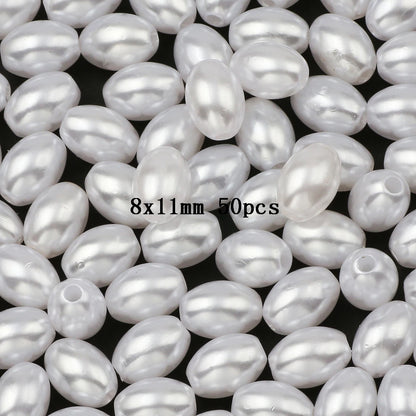 Cheap Accessories Mixed Water Droplets Shape Imitation Pearls