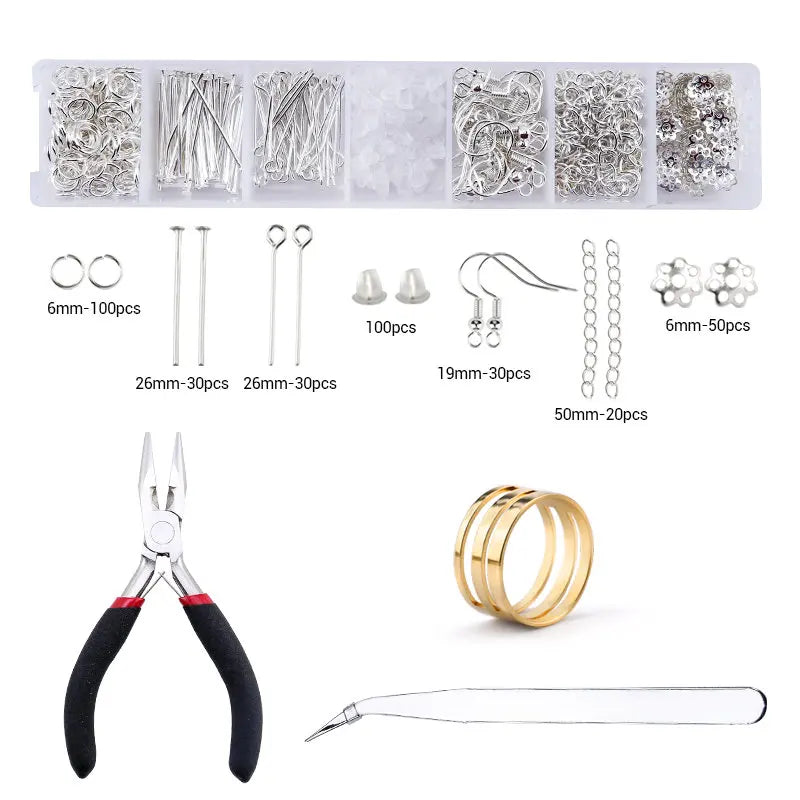 Jewelry Making Supplies Kit with Jewelry Tools