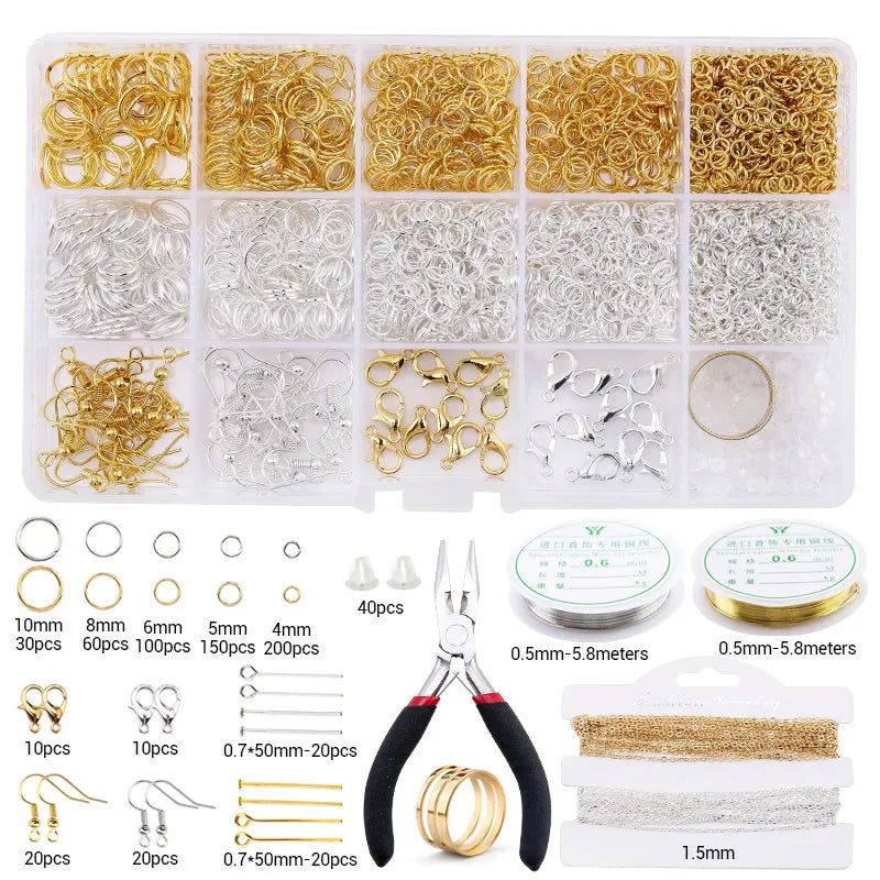 Jewelry Making Supplies Kit with Jewelry Tools