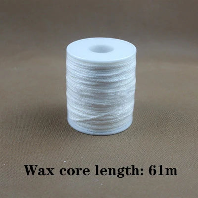 Smokeless Candle Wicks 2.6-20cm Pre-Waxed Cotton Core Wicks