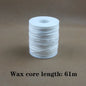 Smokeless Candle Wicks 2.6-20cm Pre-Waxed Cotton Core Wicks