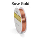 1Roll Gold Color Copper Wire 0.2/0.3/0.4/0.5/0.6/0.7/0.8/1.0mm