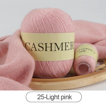 QJH 50+20g Cashmere Yarn for Knitting