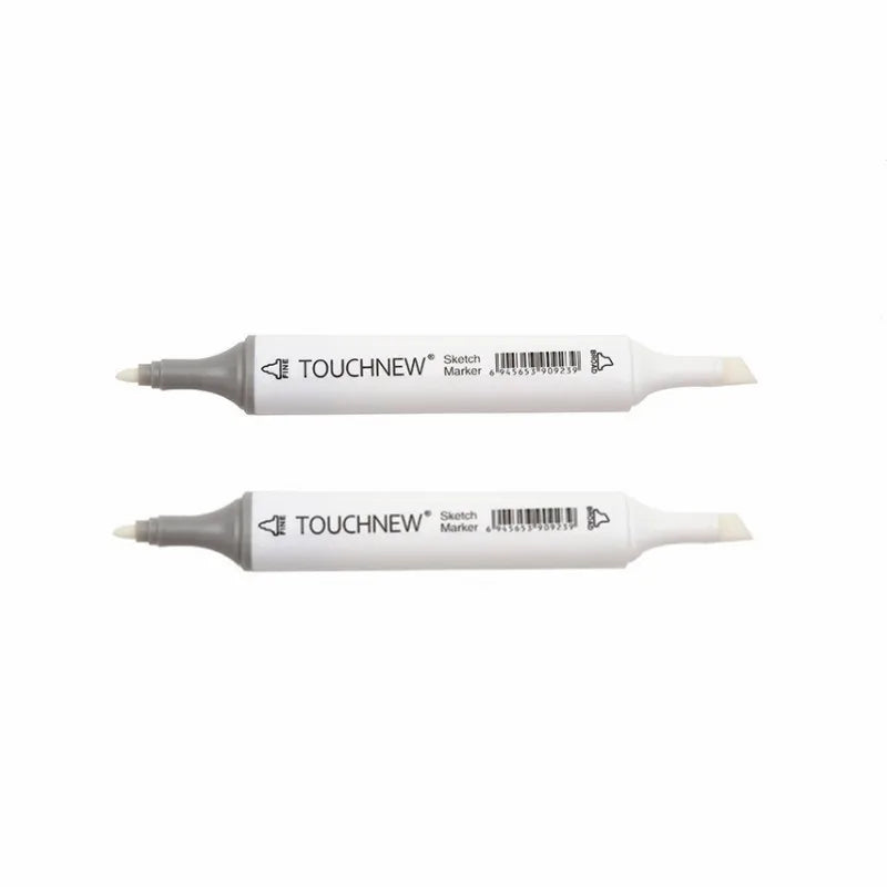 TOUCHNEW 0# Colorless Blender Marker Double-headed Alcohol Based Ink Sketch Markers Set for Artist Manga Painting Supplies