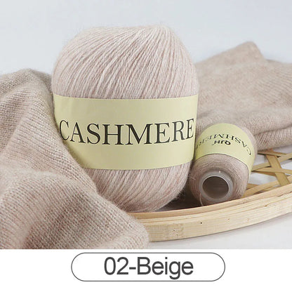 QJH 50+20g Cashmere Yarn for Knitting