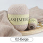 QJH 50+20g Cashmere Yarn for Knitting