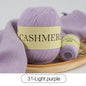 QJH 50+20g Cashmere Yarn for Knitting