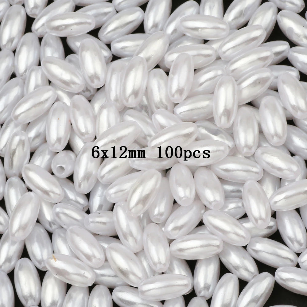 Cheap Accessories Mixed Water Droplets Shape Imitation Pearls