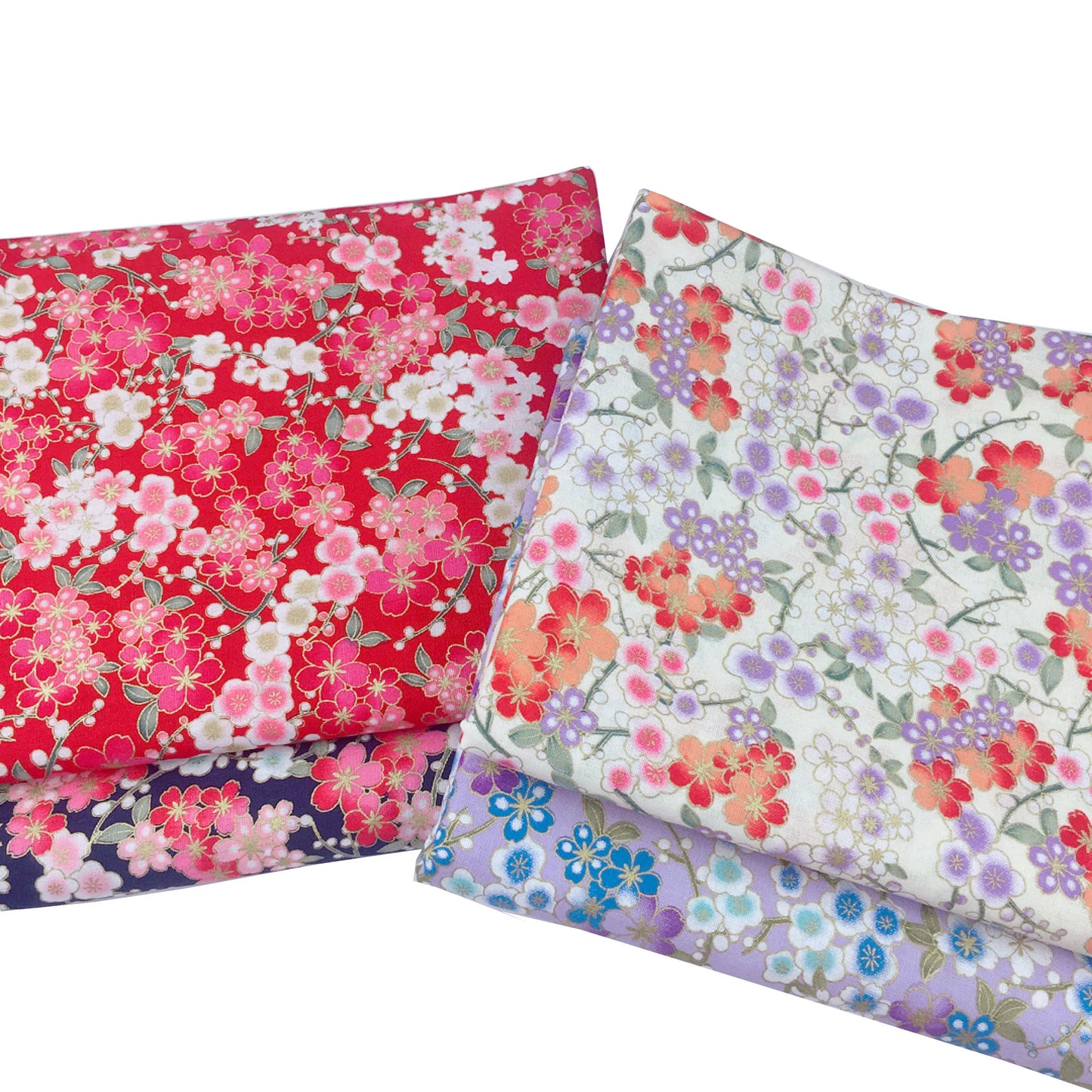 Bronzed Flower Pattern Fabric