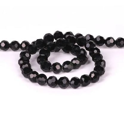 32Facets Round Ball 2mm 3mm 4mm 6mm 8mm 10mm 12mm 14mm Faceted Crystal Glass Loose Spacer