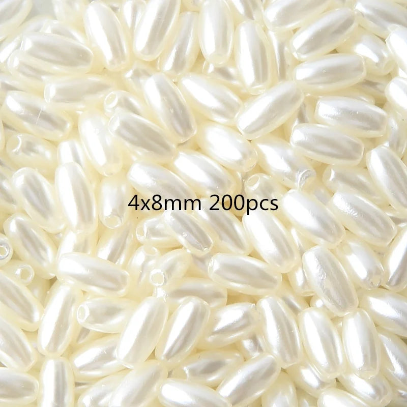 Cheap Accessories Mixed Water Droplets Shape Imitation Pearls