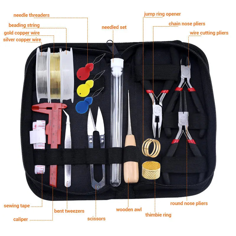 Jewelry Making Supplies Kit with Jewelry Tools