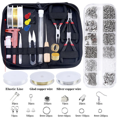 Jewelry Making Supplies Kit with Jewelry Tools