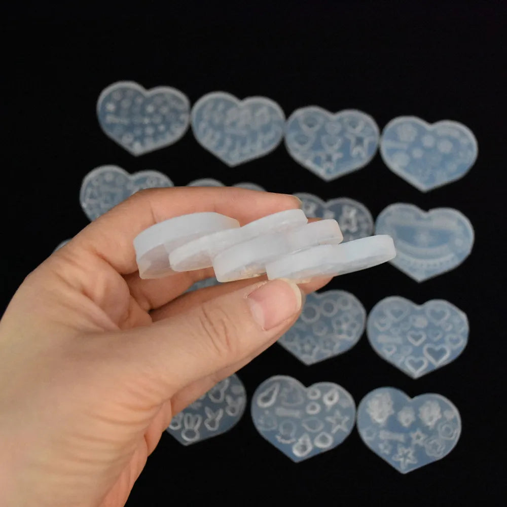 SNASAN Tiny Beads Cartoon Flowers Heart Star