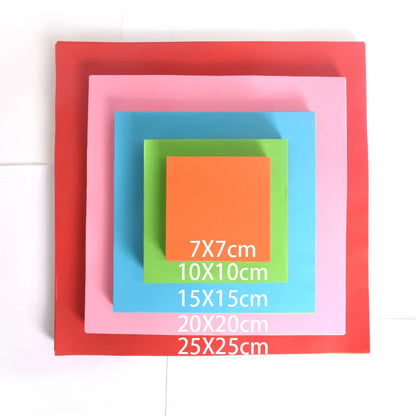 100pcs Square Origami Paper Double Sides  Kids
