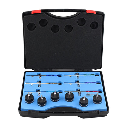 2017 OPHIR New 6 PCS of Different Colour Dual Action Airbrush Set Kit
