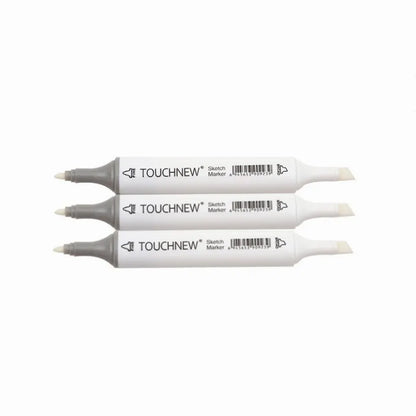 TOUCHNEW 0# Colorless Blender Marker Double-headed Alcohol Based Ink Sketch Markers Set for Artist Manga Painting Supplies