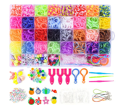 Boxed! DIY Handmade Rubber Bands Loom Weaving