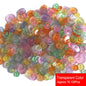 50g/Pack Mix Size Mix color Resin Button 1-3cm