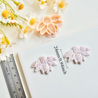 Flowers Polymer Clay Earring Cutters for Jewelry Pendant