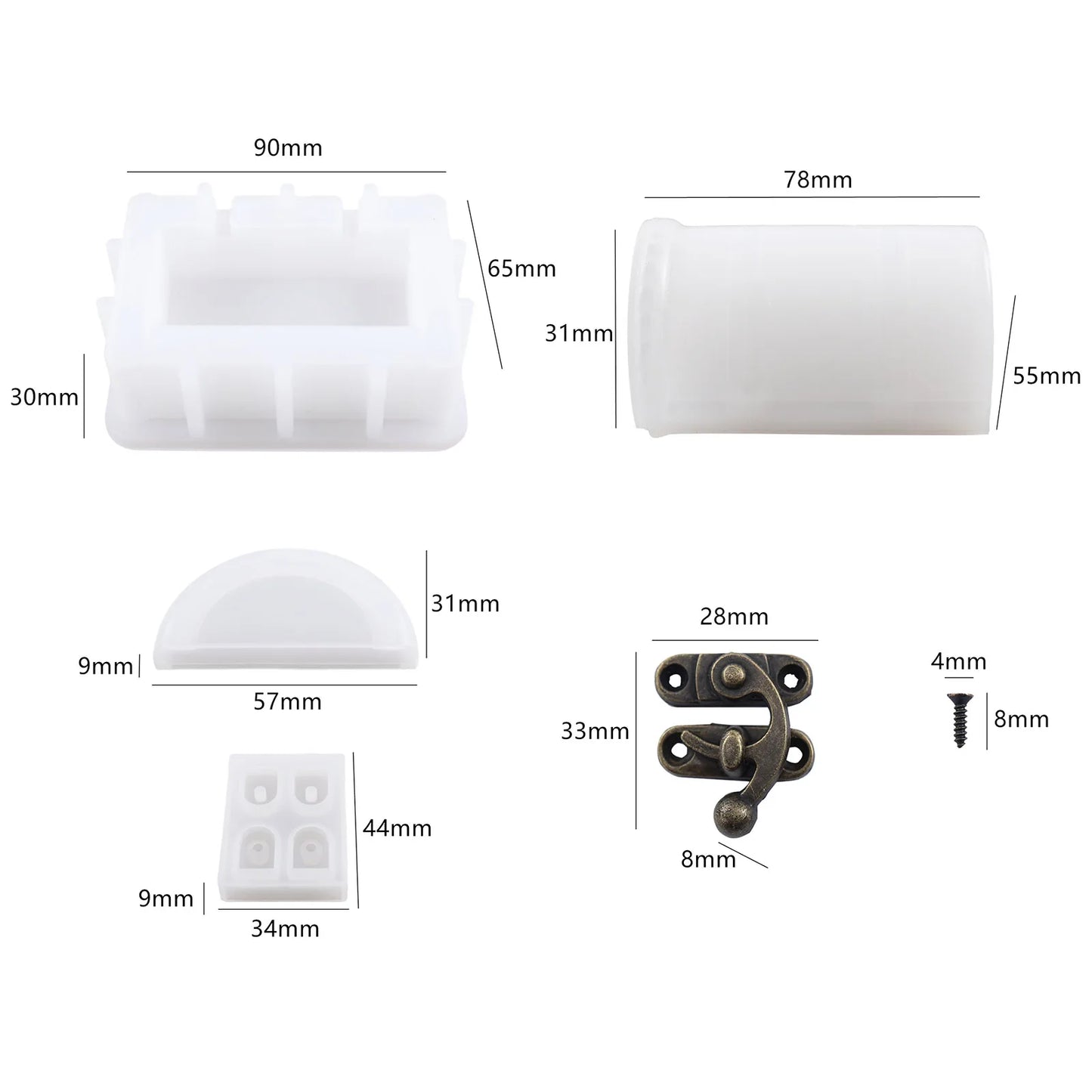 Resin Molds - DIY Silicone Epoxy Resin Casting