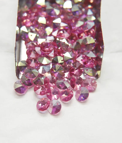 8mm SWAROVSKI 6200 Rivoli Crystal Pendant Beads (17 Colors)