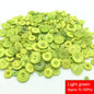 50g/Pack Mix Size Mix color Resin Button 1-3cm