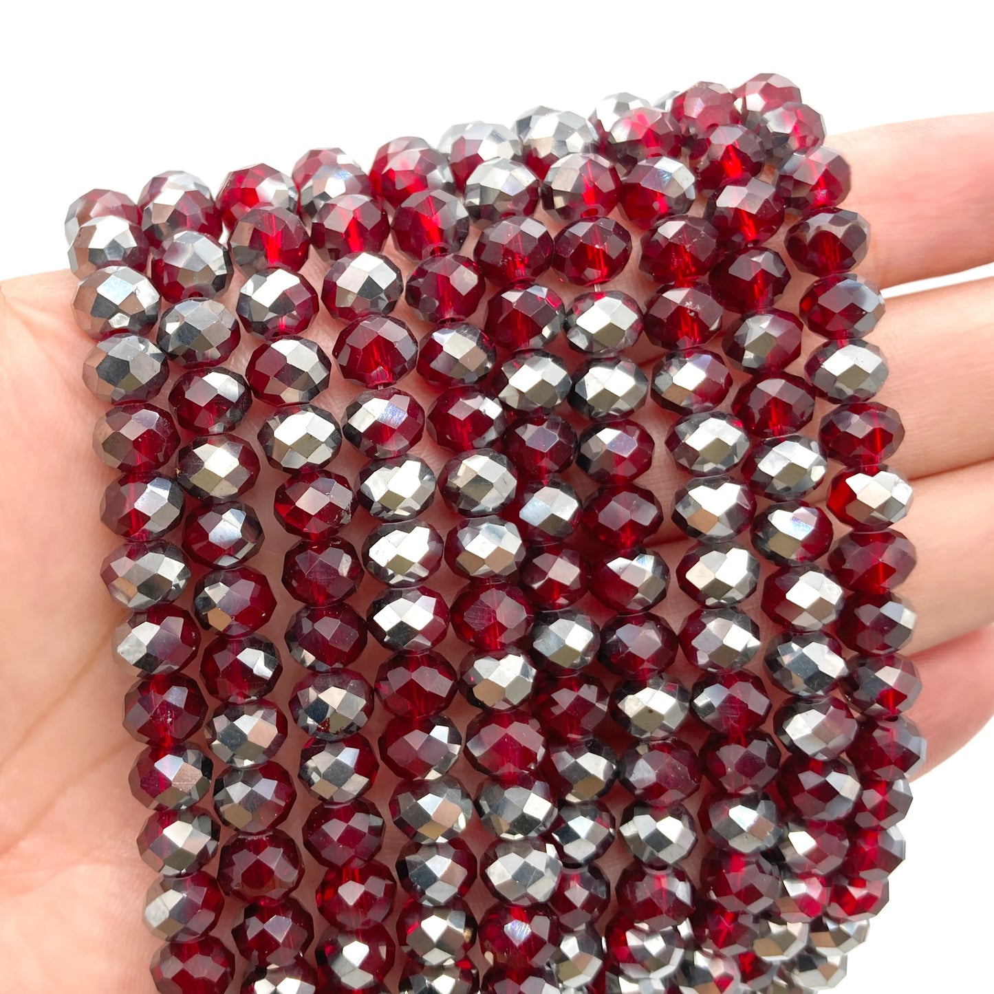 2 3 4 6 8mm Austria Faceted Crystal Beads Rondelle