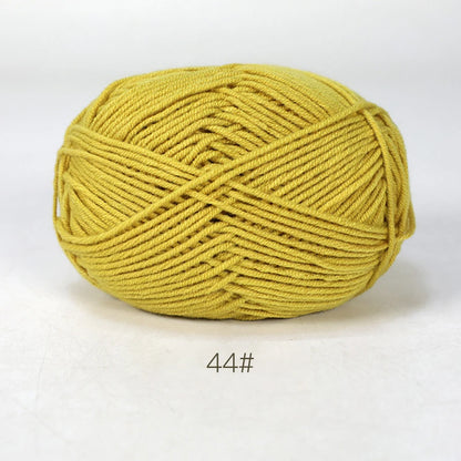 A1-a 50g/Set Soft Milk Cotton Yarn for Crochet Threads for Knitting