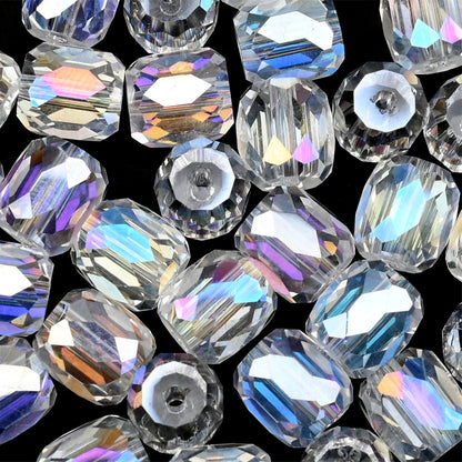 9mm Austria Crystal Beads Faceted Round Barrel Loose Spacer Beads