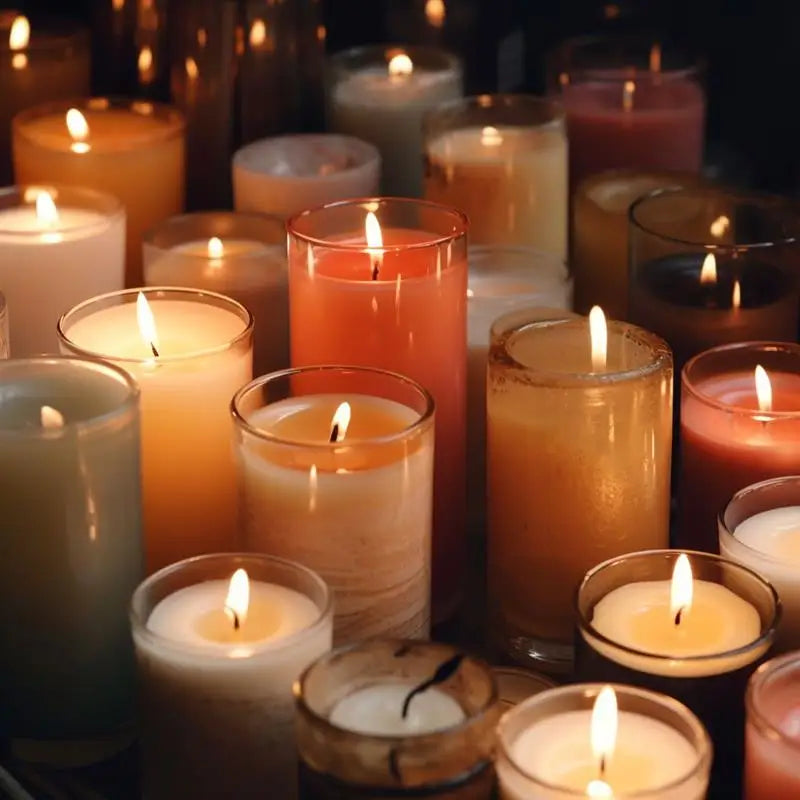 50/100Pcs Candle Wicks Waxed Cotton Set Smokeless