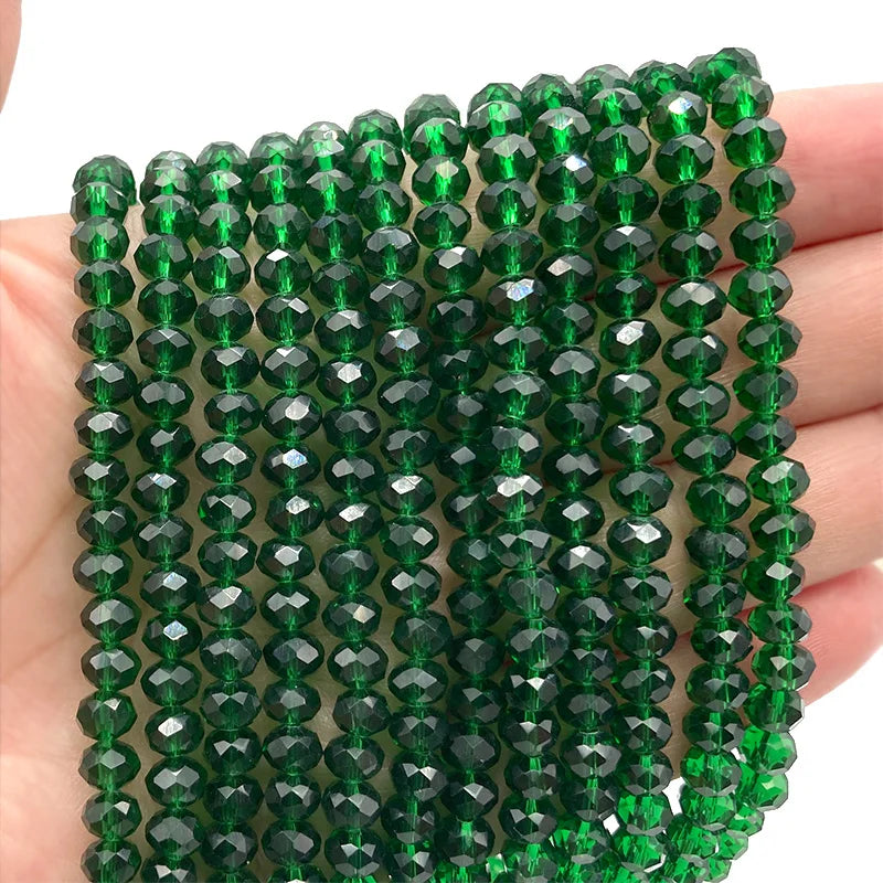 Multicolor 2 3 4 6 8mm Austria Faceted Crystal Beads