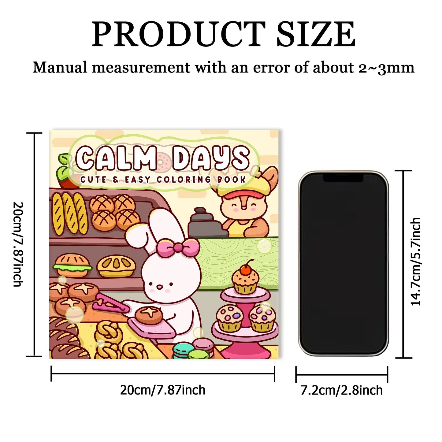CALM DAYS Bold-easy Patterns Coloring Book