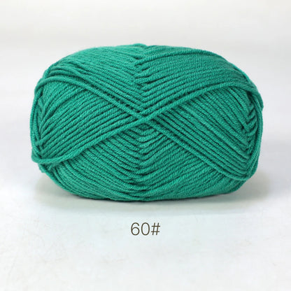 A1-a 50g/Set Soft Milk Cotton Yarn for Crochet Threads for Knitting