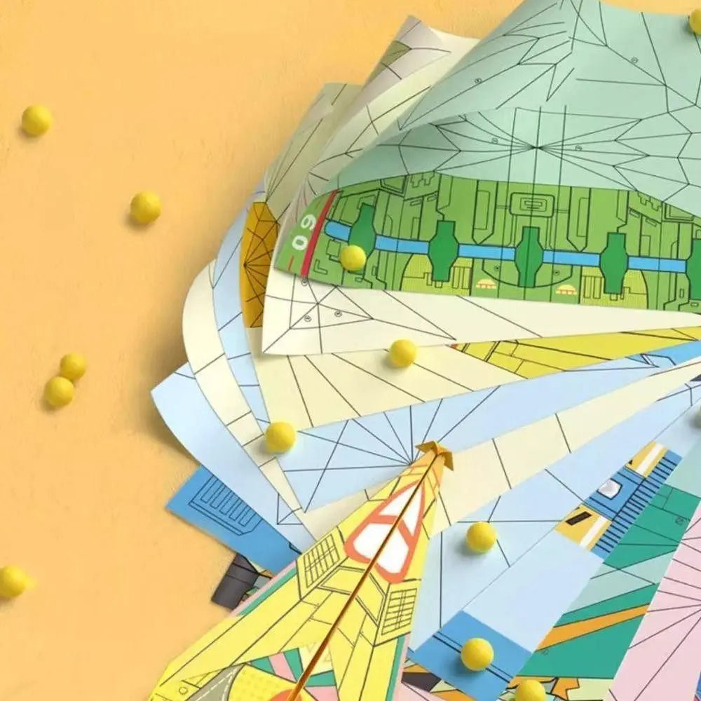 Montessori Origami Airplane Set 36 Sheets