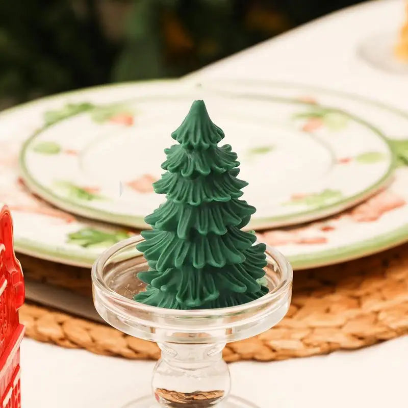 Christmas Tree Candle Mold 3D